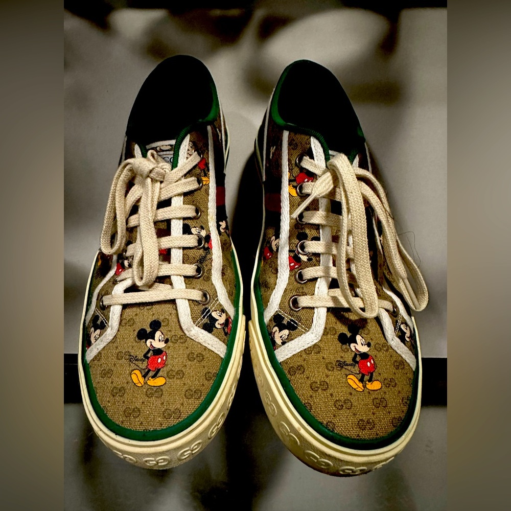 Mickey Mouse Gucci Tennis sneakers